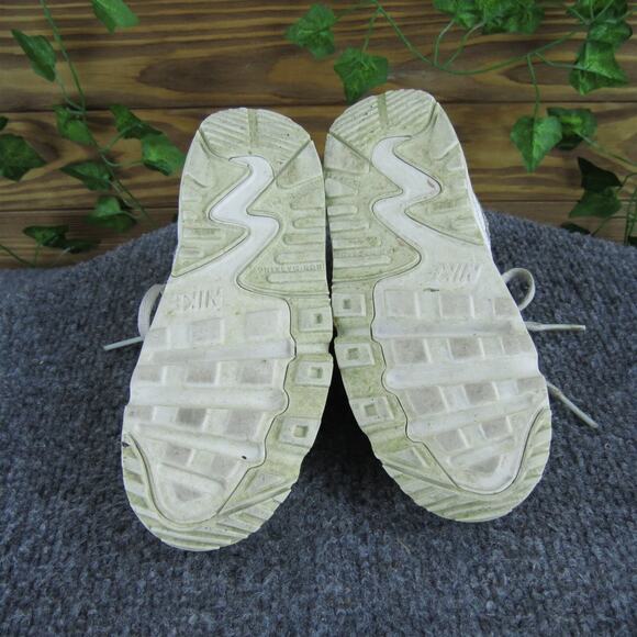 Nike Unisex Sneaker Air Max Sz T 10 Medium White Synthetic Lace Up - Picture 6 of 6